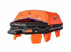 Плoт Спасательный Надувной (ПСН) 25-ти местный Морской Solas A-pack